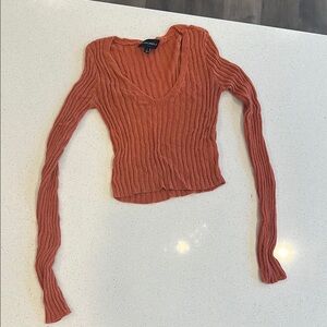 Cotton Candy Rust Sweater